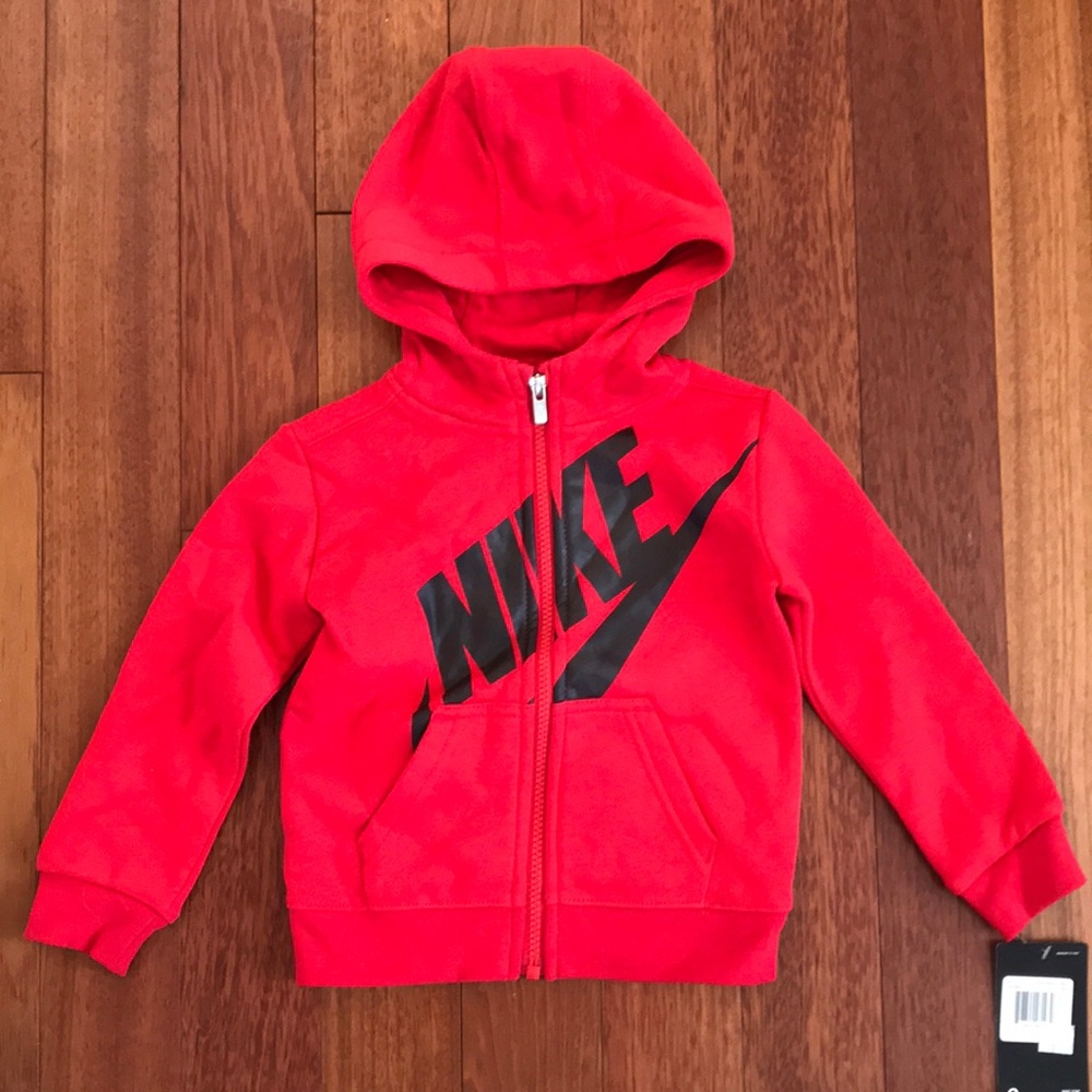 NWT Nike Zip Up Hoodie - size 2T